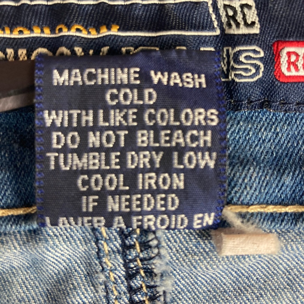Richcow Jeans Womens Size 17‎ Blue Denim Distressed Skinny - Picture 14 of 15